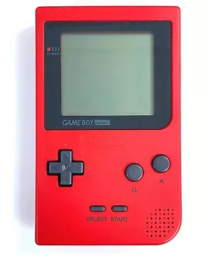 Nintendo Game Boy Pocket MGB-001 - Red - 100% OEM - Tested Working • $84.99