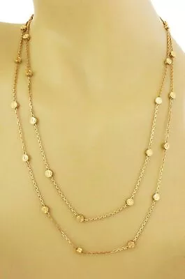 Cartier Love Stations 18k Yellow Gold Chain Necklace W/Cert 45.5  • $9995