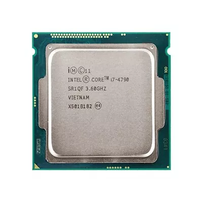 CPU Processor Desktop Intel Core I7 4790 LGA 1150 Quadcore 36 GHZ Bulk • $284.12