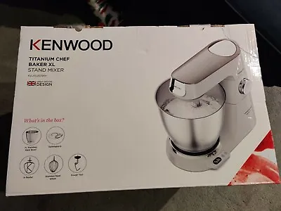 £400 • Buy Kenwood Chef Titanium Baker XL Stand Mixer With 7L Bowl  KVL65.001WH Brand New