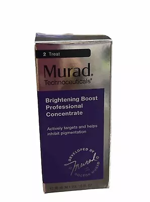 Murad Technoceuticals Brightening Boost Professional Concentrate 1oz/30ml NIB • $38.99