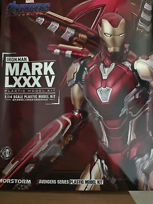 In Stock Morstorm Marvel Avengers Endgame Iron Man MK85 Plastic Model Kit • £38.38