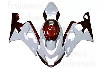 White Pearl Red Complete Injection Fairing Kit Fit For 04-05 GSXR 600 750 K4 A39 • $489