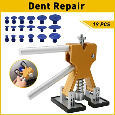 19PCS Car Body Dent Repair Tool Paintless Puller Dint Hail Damage Remover Kit • $15.99
