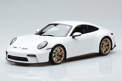 PORSCHE 911 (992) GT3 TOURING 2022 WHITE In 1:18 Scale By Minichamps • $176.22