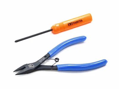 Tamiya Craft Tools MINI 4WD TOOLS (SIDE CUTTERS (+) SCREWDRIVER) 74158 • $18.99