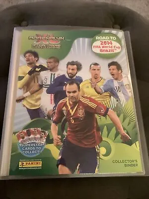 Panini Adrenalyn XL FIFA World Cup Brasil 2014 Binder & Football Trading Cards • £9.99