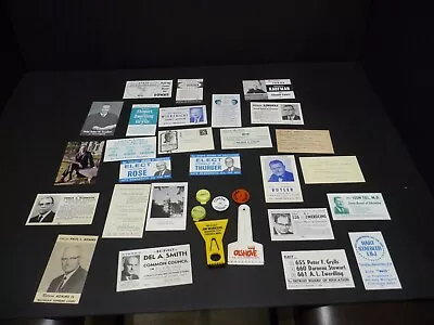 Vintage 1960's Detroit Michigan Political Campaign Postcards Mailings & Others • $49.99