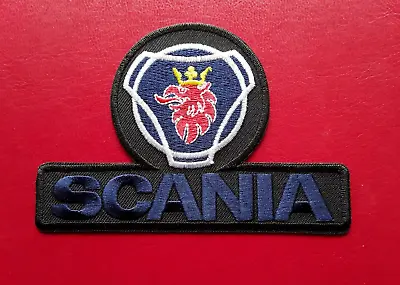 Scania Saab Swedish Diesel Car Truck Rally Motorsport Racing Embroidered Patch  • $4.21