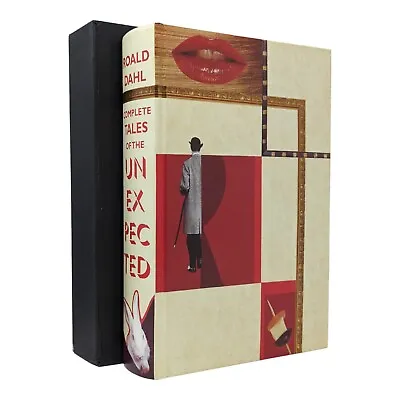 The Complete Tales Of The Unexpected Kiss Kiss Illustr ROALD DAHL Folio Society • £50