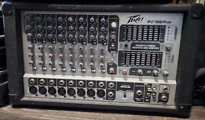 Peavey PVI 8b Mixer Amp And Job Lot Of Microphones • £220