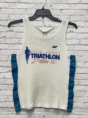 President's Triathlon Dallas '86 Tank Top Men's *Check Measurements* • $21.46