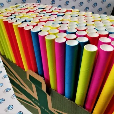 10mm Wide Jumbo Paper Straws For Milkshakes Smoothies Parties Drinks And Events  • £39.99