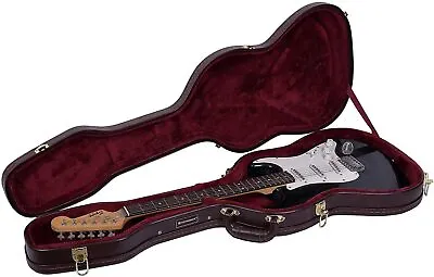 Crossrock Hard Case Fit Fender Telecaster And Stratocaster Style Electric Guitar • $147.99