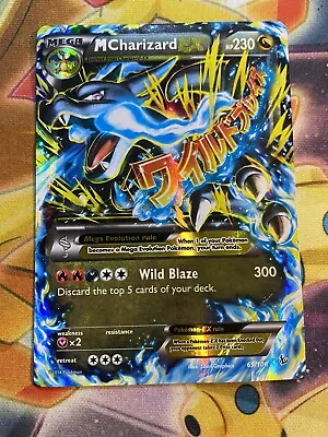 M Charizard EX 69/106 Extended Art Ultra Rare Card Pokémon Flashfire - HP • $49.99