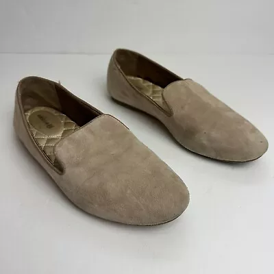 Birdies The Starling Suede Tan Loafers Women's Size 9 Shoes Flats Driving Shoes • $60