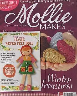 Mollie Makes Magazine Living & Loving Handmade *NEW* Back Issue No 34 With Gift • $18