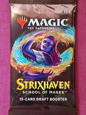 Magic The Gathering STRIXHAVEN SCHOOL OF MAGES New Sealed DRAFT Booster Pack MTG • $9.95