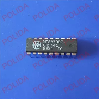 5pcs Ic Mitel/zarlink Dip-18 Mt8870be • $2.99