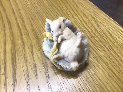 Aynsley Mastercraft Hand Painted White Baby Bunny  1981 • £6.50