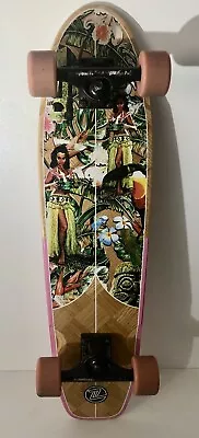 Tropical Scene Z-Flex 63 Wheels Skateboard • $19.99