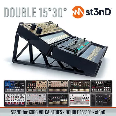STAND For KORG VOLCA SERIES - DOUBLE 15 And 30° - St3nD - 100%Buyer... • $57.90