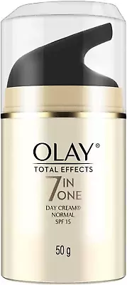 OLAY - Total Effects Face Cream Moisturiser Normal SPF 15 50G • $31.25