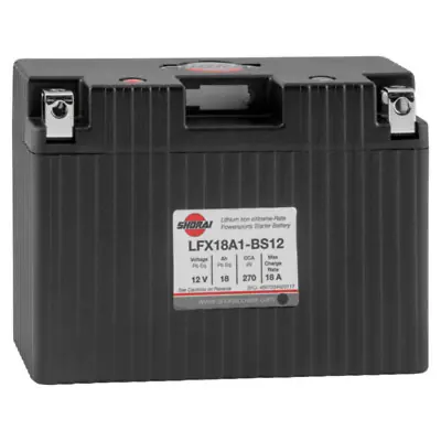$197.93 • Buy Shorai Lithium-Iron Battery LFX18A1-BS12 LFX18A1BS12