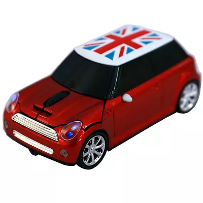 USB 2.4Ghz Mini Cooper Car Wireless Mouse Cordless Mice For PC Laptop Mac W10 US • $13.98