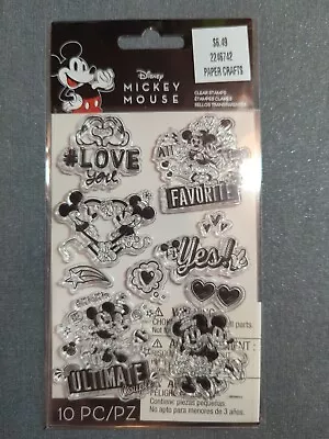 EK SUCCESS  Disney Mickey Mouse Ultimate Duo Clear Stamps NEW  • $6