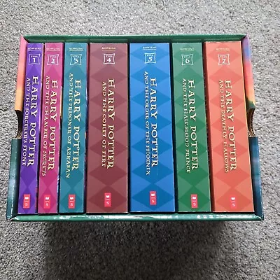 Harry Potter Paperback Book Series 1 - 7 Boxed Set Like New Smoke Free Home • $45.90