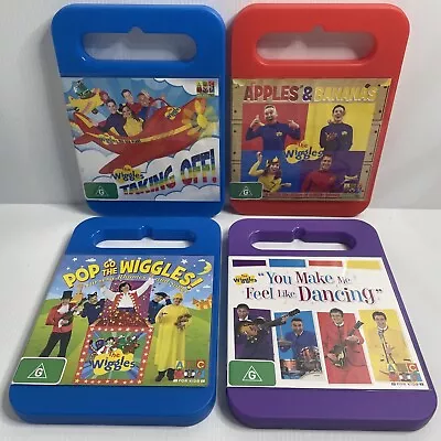 4x The Wiggles DVD Bundle Lot Bulk ABC Kids Singing Original Cast With Sam Moran • $24.50