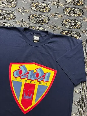 Vtg Dada Supreme 90s Y2K Big Logo Graphic Shirt Size XL • $49.99