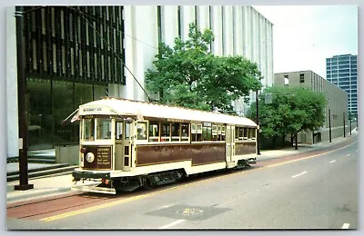 Postcard McKinney Avenue Transit Authority Dallas Texas Car 369 B47 • $5.97