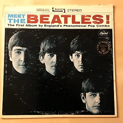  Meet The Beatles  Vinyl LP Apple/Capitol ST 2047 VG+/VG 1971 • $22.99