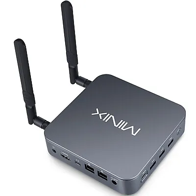 MINIX NEO J51-C8 Mini PC Gaming Intel N5105 8GB 256GB Wi-Fi 6 Triple Display • $248