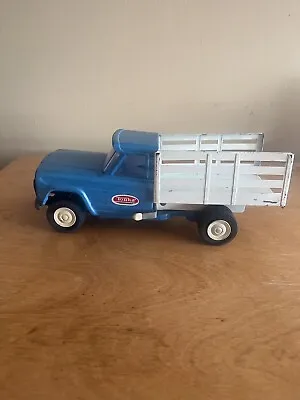 Vintage Tonka Farm Stake Truck - Blue And White Tilt Bed Used • $40