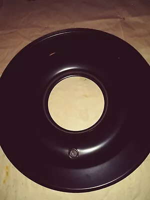 Black 14  Round Steel Air Cleaner Base Flat 4 Brl 5-1/8   14 Inch SBC BBC Ford • $20