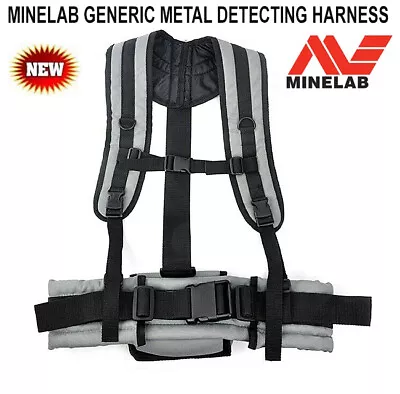 Minelab Metal Detector Generic Detecting Harness For GPX 4800 & GPX 5000 & MORE  • $79.75