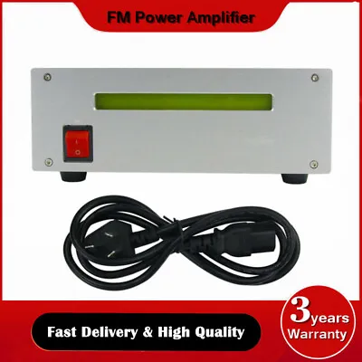 $565 • Buy FM Power Amplifier RF Audio Power Amp 87-108MHZ For Rural Campus Broadcasting*