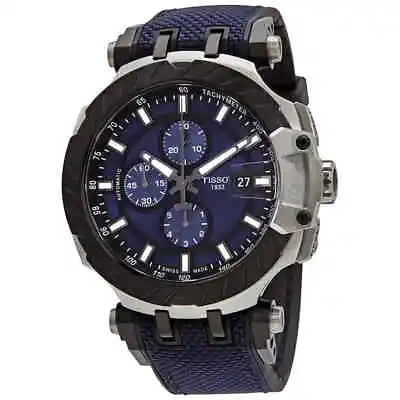 Tissot T-Race MotoGP Chronograph Automatic Blue Dial Men's Watch T1154272704100 • $499.99
