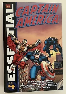 ESSENTIAL CAPTAIN AMERICA VOL. 4 TPB (2008) Marvel; 1st Printing; New • $9.50