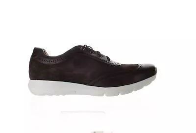 Marc Joseph Mens Leonard Street Wine Nappa/Suede Wingtip Dress Shoes Size 8 • $15.12