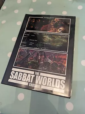 The Sabbat Worlds Crusade 1st Edition 2005 Warhammer 40K Book- New+ Clear Jacket • £60