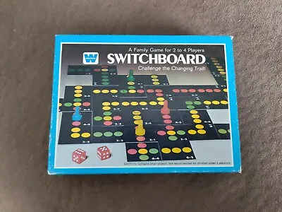 Vintage Whitman Switchboard Board Game 1976 VGUC! 100% Complete! • $99.99