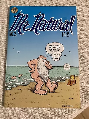 Mr. Natural #3 1977 Underground Comic R Crumb Comix  • $13.95