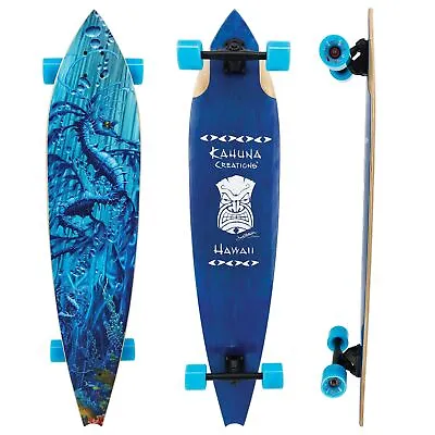 Kahuna Creations Haka Sea Dragon 47” Longboard Skateboard Moontail Cruiser • $169.99