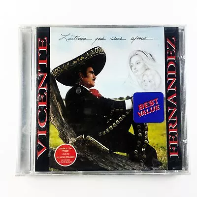 VICENTE FERNANDEZ - Lastima Que Seas Ajena Perdon Nuestro Juramento - Sony CD • $16