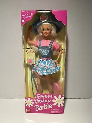 Vintage Barbie Sweet Daisy Doll 1996 Military Exclusive  #15133 NIB • $15.51