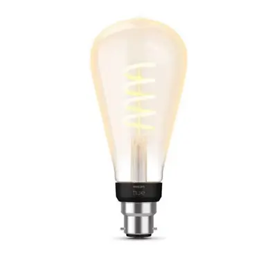 $38.95 • Buy Philips Hue White Ambiance B22 ST72 Vintage Filament Smart Bulb 550 Lumen 2800K